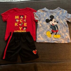 3T Mickey Mouse T-Shirt & Shorts